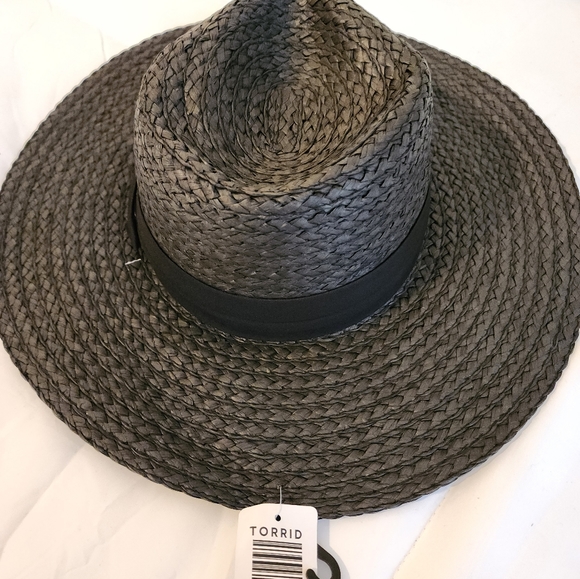 Torrid fedora straw Panama hat - Picture 6 of 7